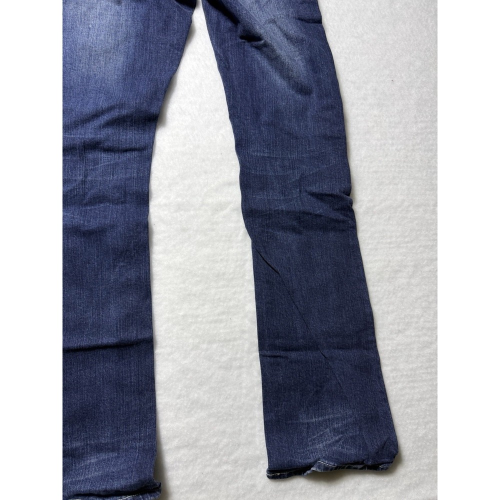 BONGO Womens Size 7 Bootcut Jeans Blue Stretch Denim Embellished Pocket Y2K - Picture 9 of 13